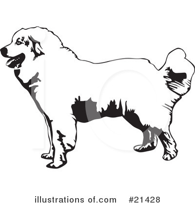 Royalty-Free (RF) Dogs Clipart Illustration by David Rey - Stock Sample #21428