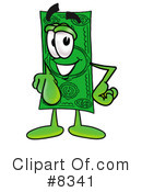 Dollar Bill Clipart #8341 by Mascot Junction