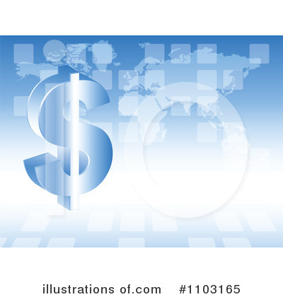 Royalty-Free (RF) Dollar Clipart Illustration by Andrei Marincas - Stock Sample #1103165