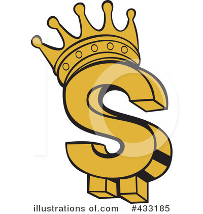 Royalty-Free (RF) Dollar Clipart Illustration by patrimonio - Stock Sample #433185