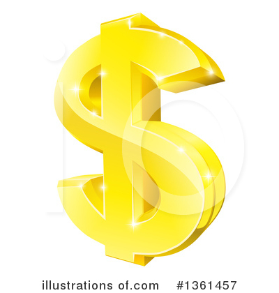 Dollar Clipart #1361457 by AtStockIllustration