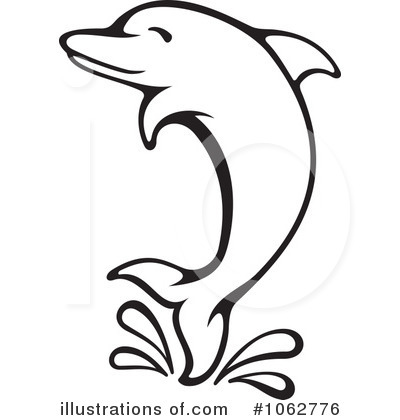 Dolphin Clipart #1062776 by Any Vector