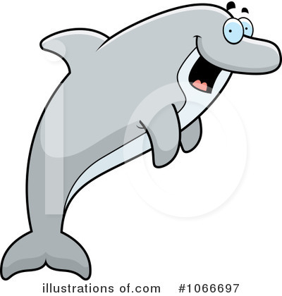 Royalty-Free (RF) Dolphin Clipart Illustration by Cory Thoman - Stock Sample #1066697