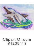 Dolphin Clipart #1238419 by LoopyLand