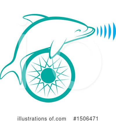 Royalty-Free (RF) Dolphin Clipart Illustration by Lal Perera - Stock Sample #1506471