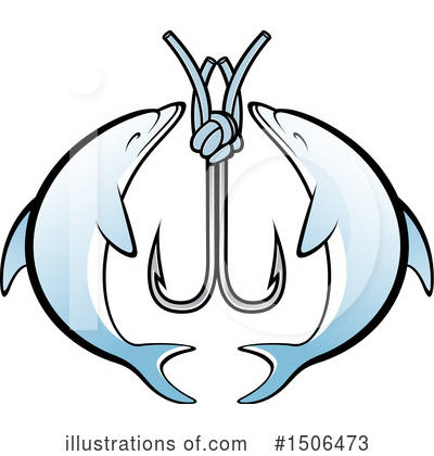 Royalty-Free (RF) Dolphin Clipart Illustration by Lal Perera - Stock Sample #1506473