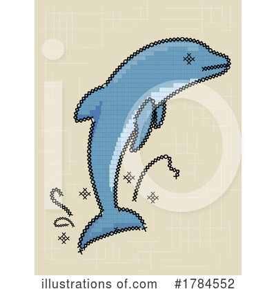 Royalty-Free (RF) Dolphin Clipart Illustration by BNP Design Studio - Stock Sample #1784552