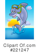 Dolphin Clipart #221247 by visekart