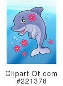 Dolphin Clipart #221378 by visekart