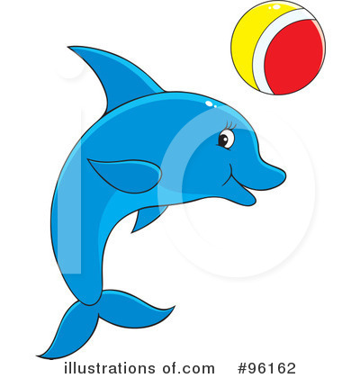 Dolphins Clipart #96162 by Alex Bannykh