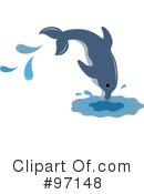 Dolphin Clipart #97148 by Pams Clipart