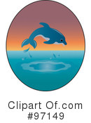 Dolphin Clipart #97149 by Pams Clipart