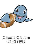 Dolphin Mascot Clipart #1439988 by Mascot Junction