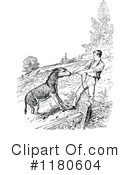 Donkey Clipart #1180604 by Prawny Vintage