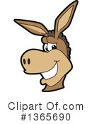 Donkey Clipart #1365690 by Mascot Junction