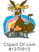 Donkey Clipart #1370913 by Andy Nortnik