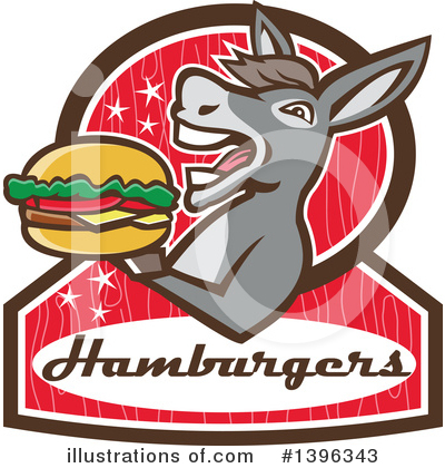 Cheeseburger Clipart #1396343 by patrimonio
