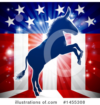Royalty-Free (RF) Donkey Clipart Illustration by AtStockIllustration - Stock Sample #1455308