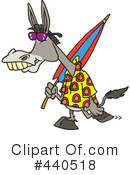 Donkey Clipart #440518 by toonaday