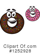 Donut Clipart #1252928 by Vector Tradition SM