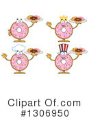 Donut Clipart #1306950 by Hit Toon