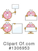 Donut Clipart #1306953 by Hit Toon