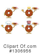 Donut Clipart #1306956 by Hit Toon