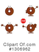 Donut Clipart #1306962 by Hit Toon