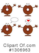 Donut Clipart #1306963 by Hit Toon