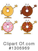 Donut Clipart #1306969 by Hit Toon