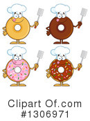 Donut Clipart #1306971 by Hit Toon