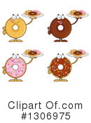 Donut Clipart #1306975 by Hit Toon