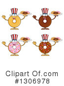 Donut Clipart #1306978 by Hit Toon