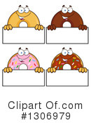 Donut Clipart #1306979 by Hit Toon