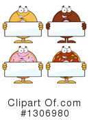 Donut Clipart #1306980 by Hit Toon