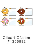 Donut Clipart #1306982 by Hit Toon