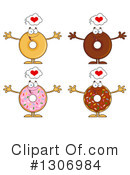 Donut Clipart #1306984 by Hit Toon