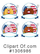 Donut Clipart #1306986 by Hit Toon