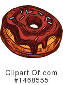 Donut Clipart #1468555 by Vector Tradition SM