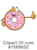 Donut Clipart #1568652 by Hit Toon