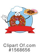 Donut Clipart #1568656 by Hit Toon