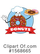 Donut Clipart #1568665 by Hit Toon