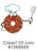 Donut Clipart #1568669 by Hit Toon