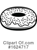 Donut Clipart #1624717 by Vector Tradition SM