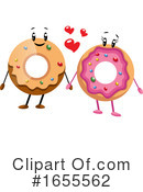 Donut Clipart #1655562 by Morphart Creations