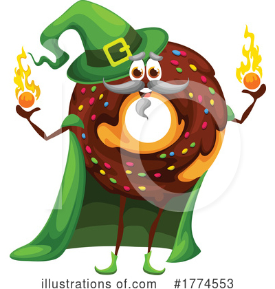 Royalty-Free (RF) Donut Clipart Illustration by Vector Tradition SM - Stock Sample #1774553