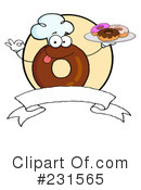 Donut Clipart #231565 by Hit Toon