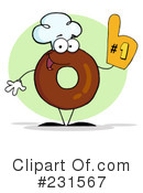 Donut Clipart #231567 by Hit Toon