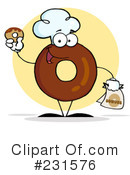 Donut Clipart #231576 by Hit Toon