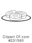 Donut Clipart #231580 by Hit Toon